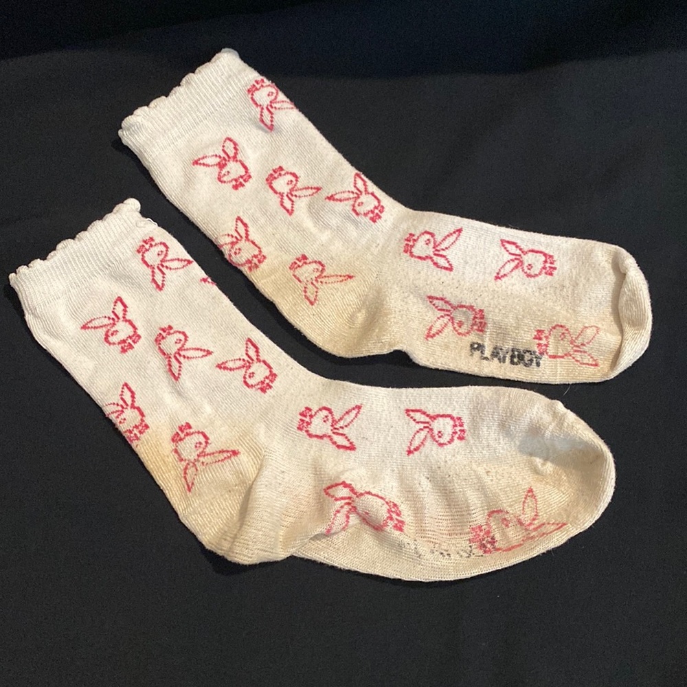 Vintage 💗 🐰 Playboy socks 🧦